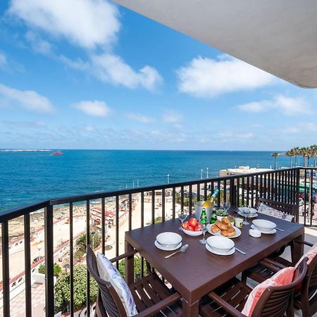 סיינט פול ביי Islet Promenade Seafront Apartment With Large Corner Terrace By Getawaysmalta מראה חיצוני תמונה