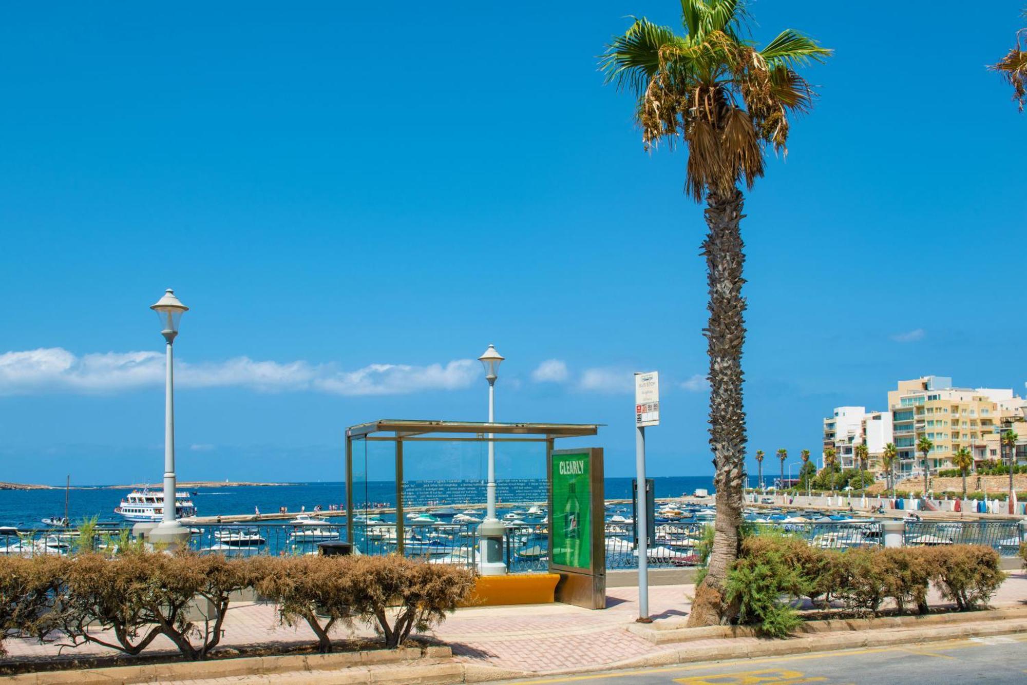 סיינט פול ביי Islet Promenade Seafront Apartment With Large Corner Terrace By Getawaysmalta מראה חיצוני תמונה