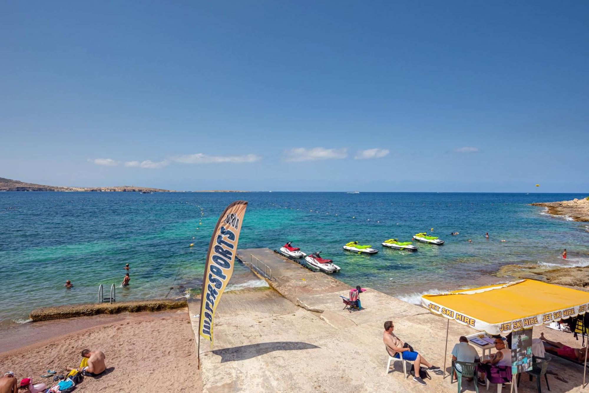 סיינט פול ביי Islet Promenade Seafront Apartment With Large Corner Terrace By Getawaysmalta מראה חיצוני תמונה