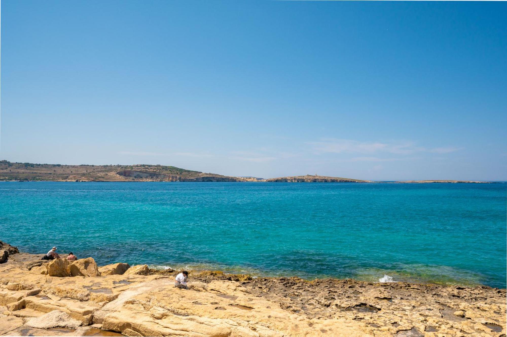 סיינט פול ביי Islet Promenade Seafront Apartment With Large Corner Terrace By Getawaysmalta מראה חיצוני תמונה