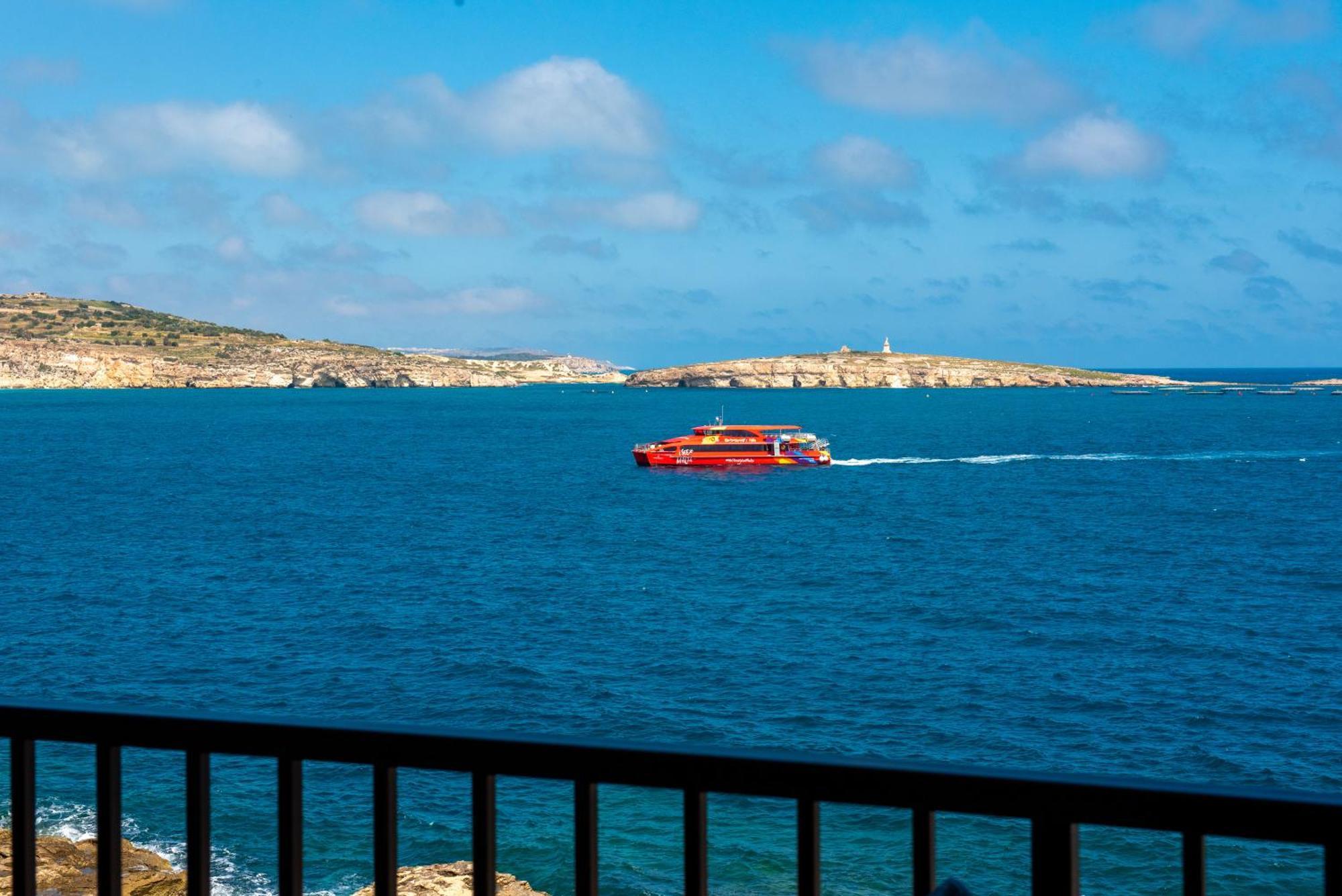 סיינט פול ביי Islet Promenade Seafront Apartment With Large Corner Terrace By Getawaysmalta מראה חיצוני תמונה