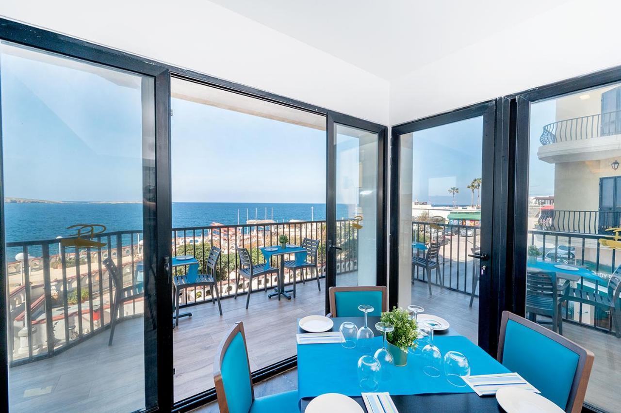 סיינט פול ביי Islet Promenade Seafront Apartment With Large Corner Terrace By Getawaysmalta מראה חיצוני תמונה