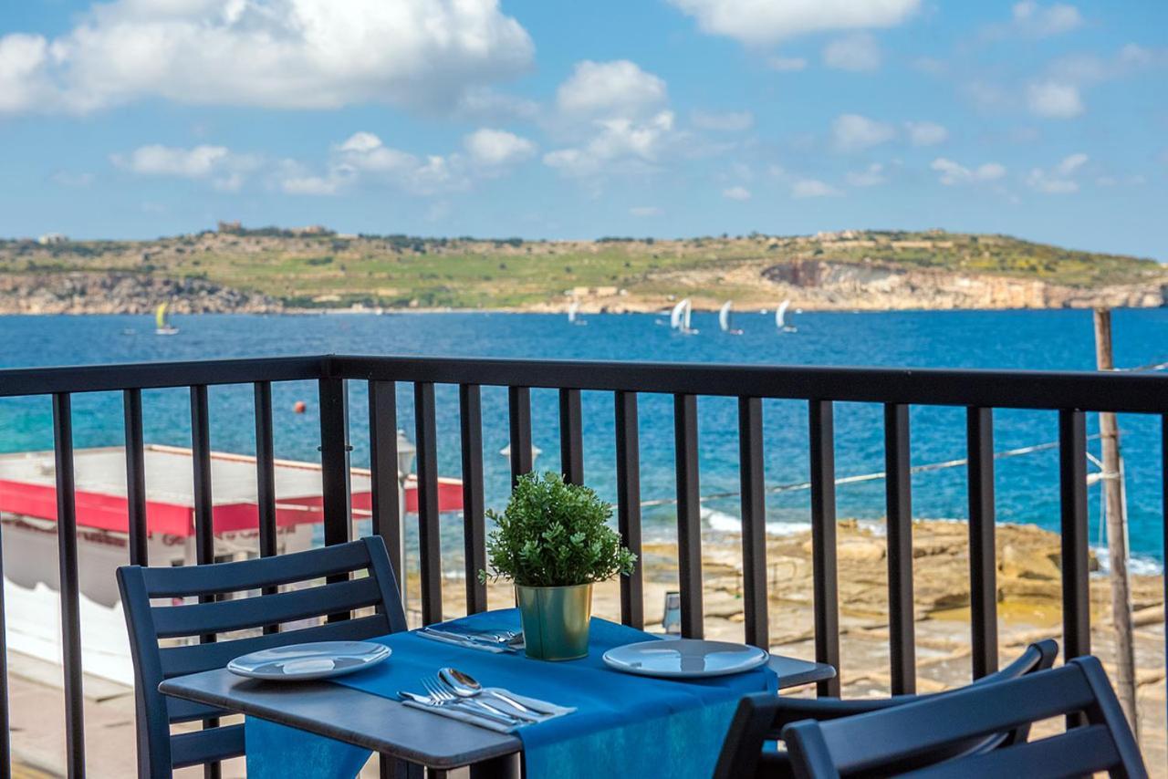 סיינט פול ביי Islet Promenade Seafront Apartment With Large Corner Terrace By Getawaysmalta מראה חיצוני תמונה